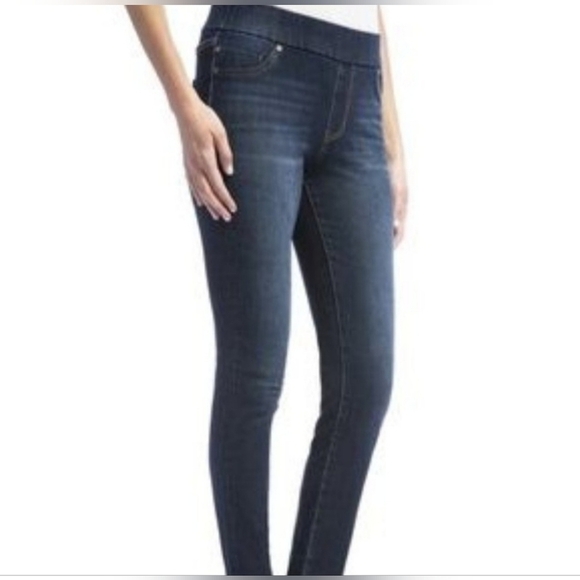 Liverpool Los Angeles The Denim Legging Pull-on Ankle Skinny Jean 14/32 Petite - Picture 1 of 15